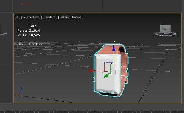 Garmin Apple  Sport Smart Pink Gold running-Watch band 3D model Low-poly 3D model_13