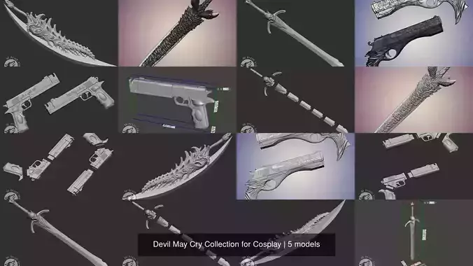 Devil May Cry Collection for Cosplay 