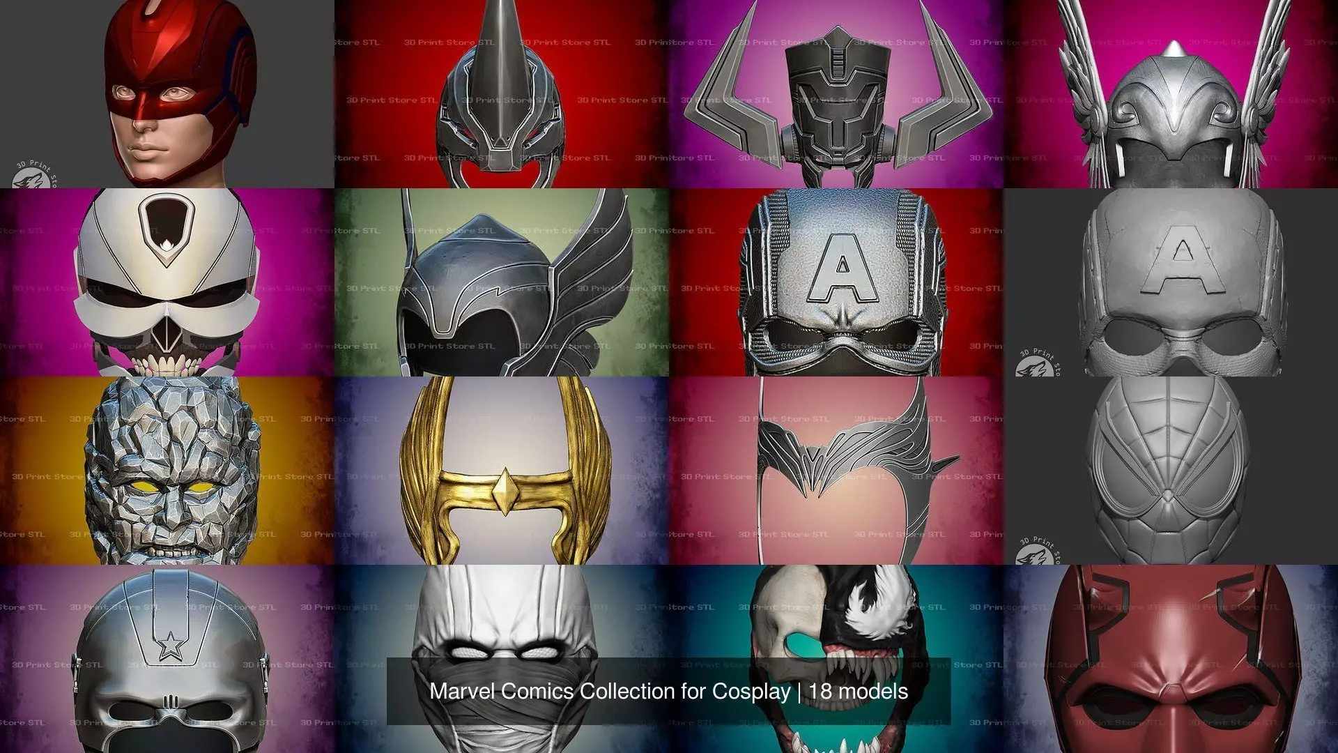 Marvel Comics Collection for Cosplay _0