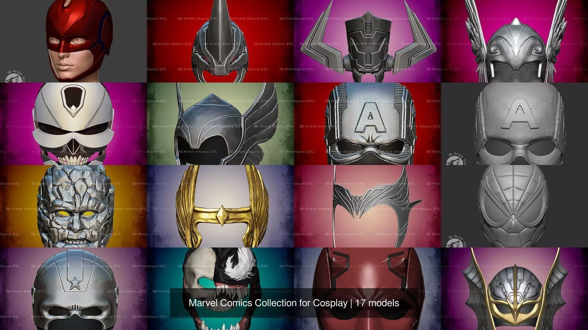 Marvel Comics Collection for Cosplay _1