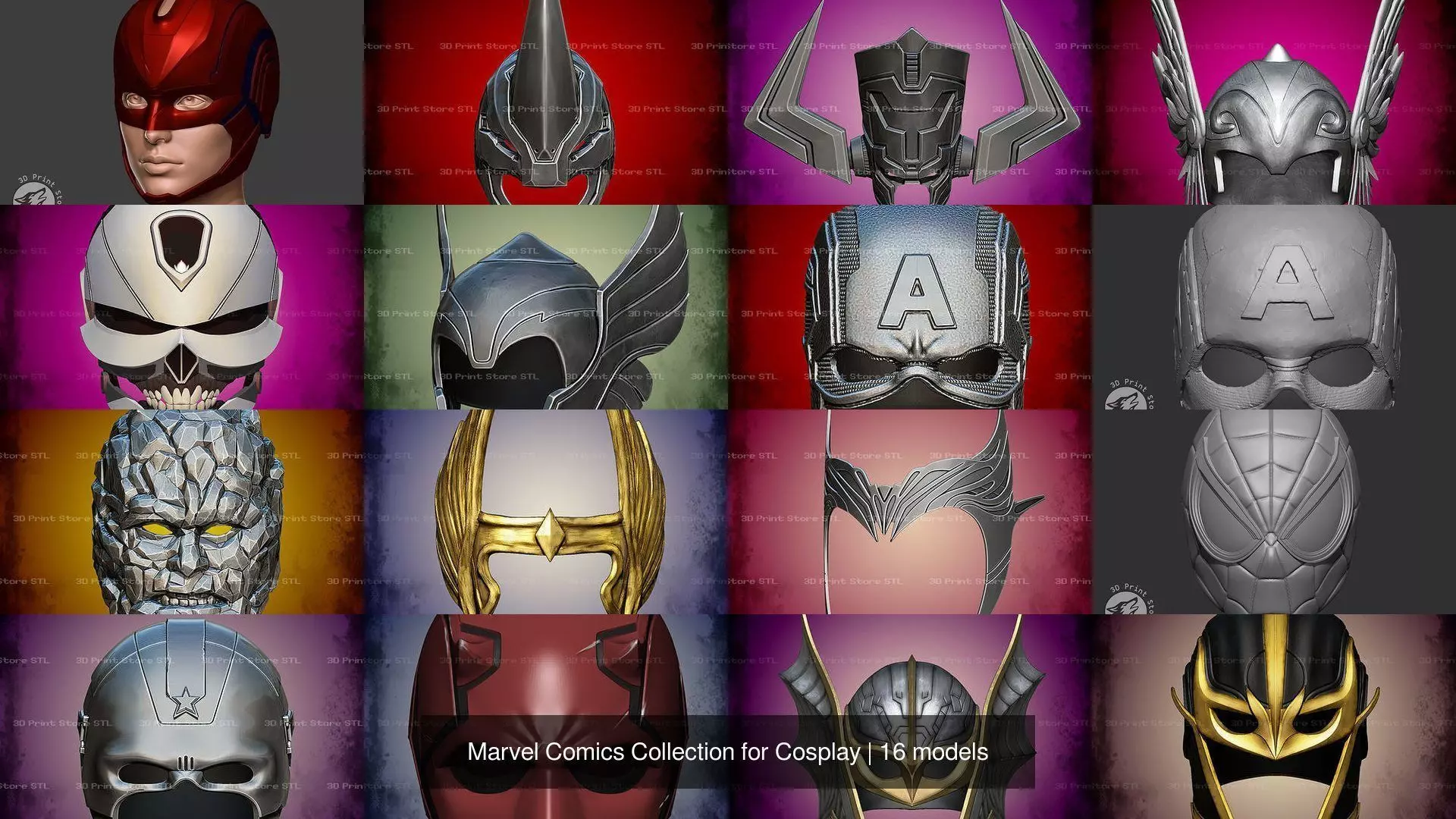 Marvel Comics Collection for Cosplay _2