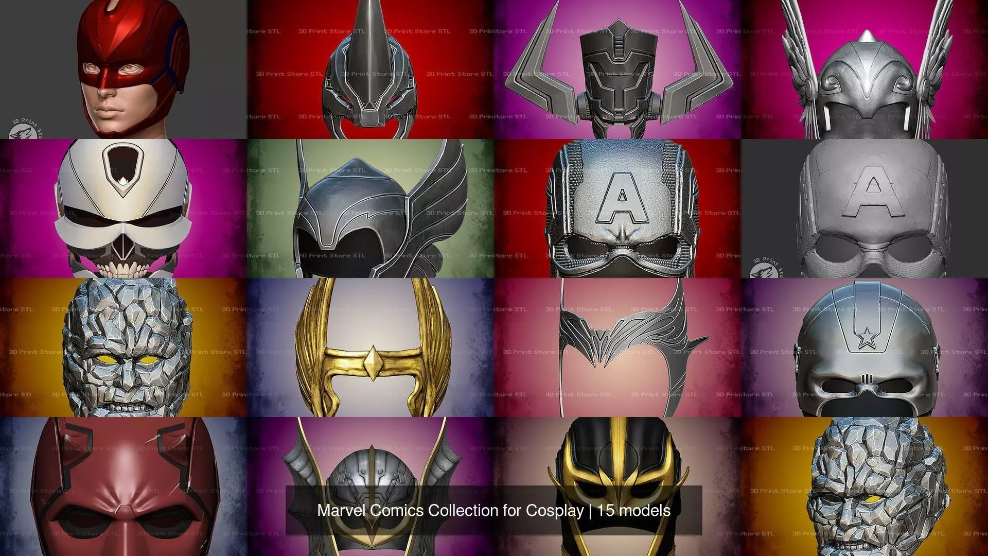 Marvel Comics Collection for Cosplay _3