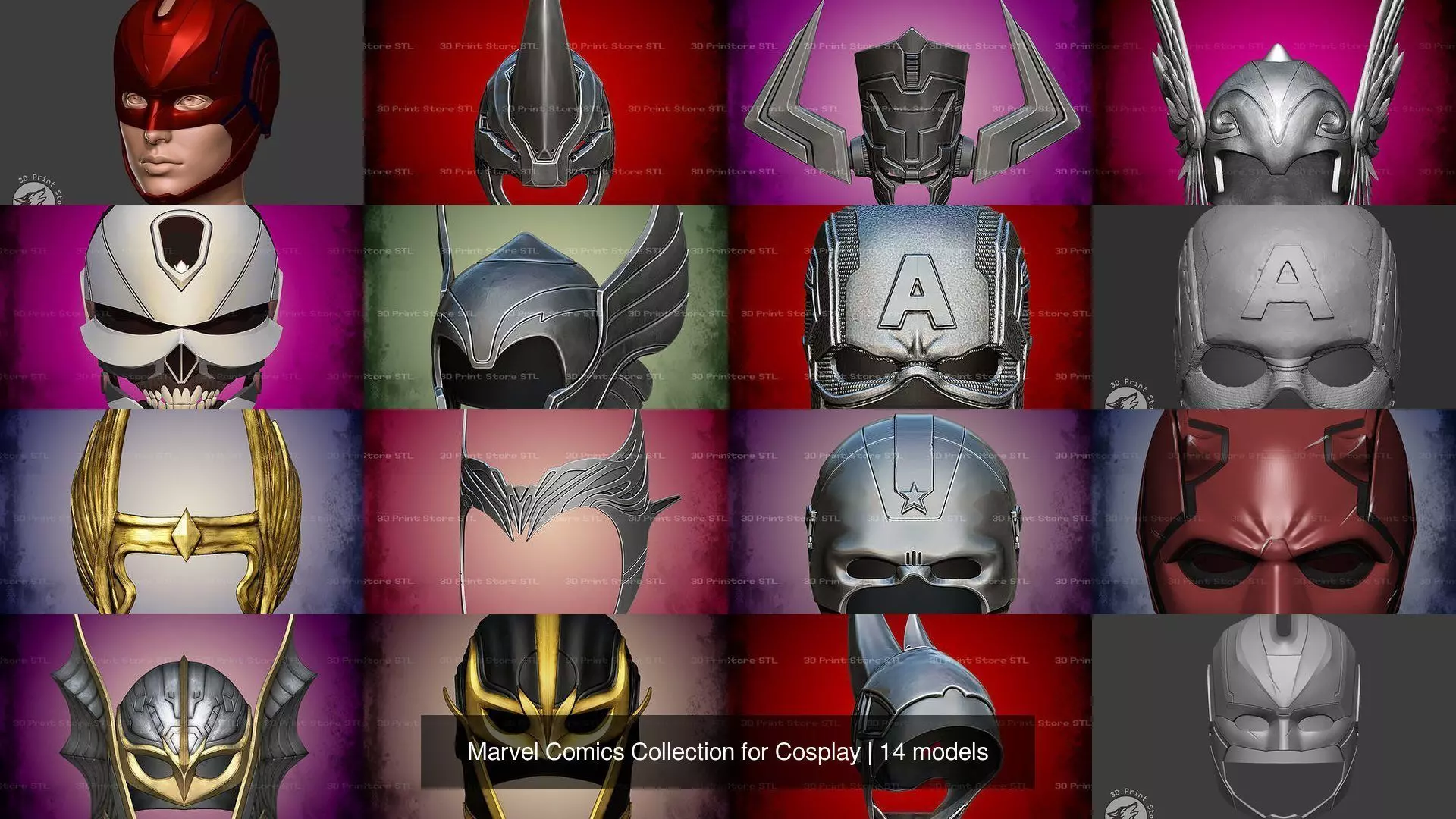 Marvel Comics Collection for Cosplay _4