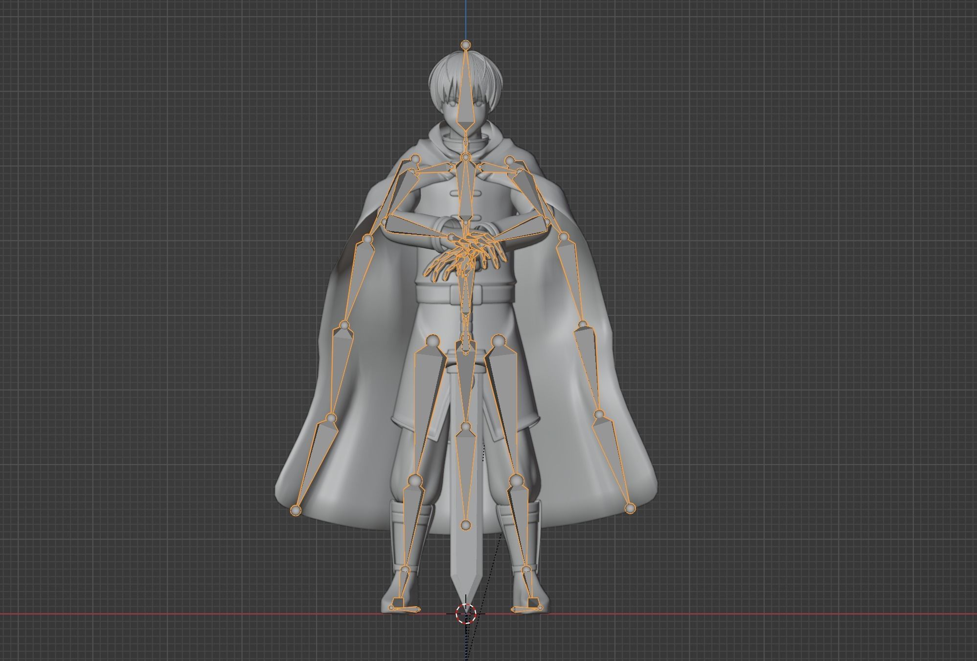 Himmel - Frieren Beyond Journey End 3D model_13