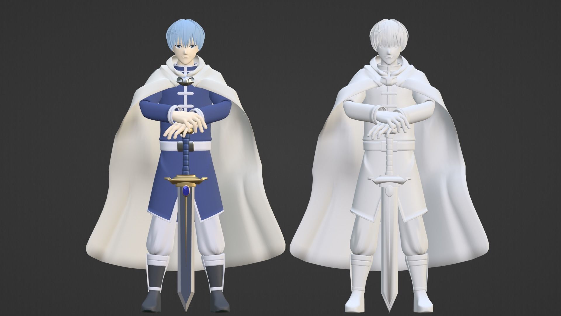 Himmel - Frieren Beyond Journey End 3D model_16