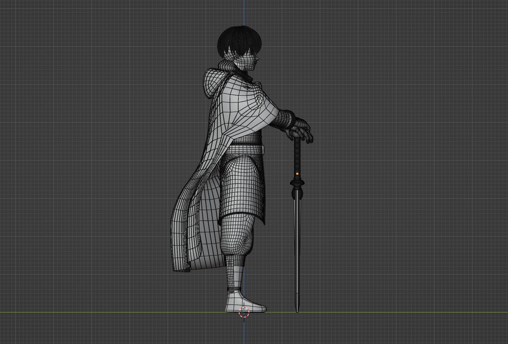 Himmel - Frieren Beyond Journey End 3D model_12