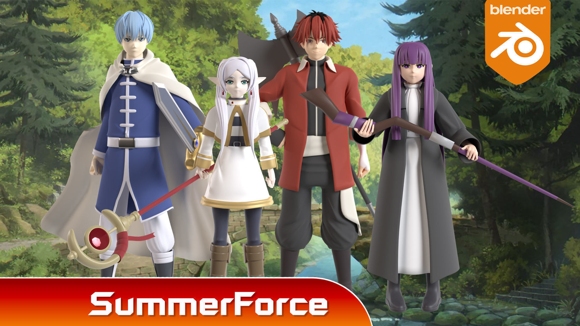 Himmel - Frieren Beyond Journey End 3D model_2