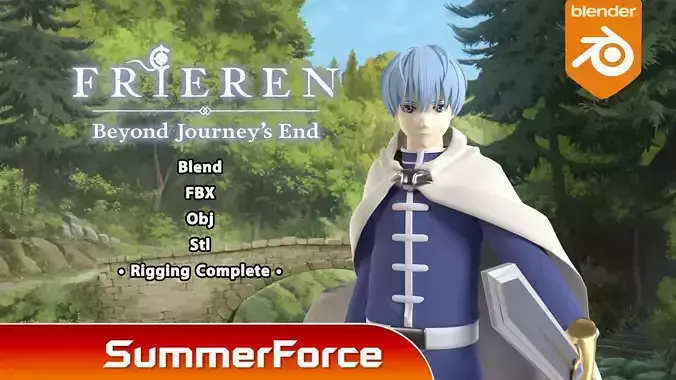 Himmel - Frieren Beyond Journey End 3D model