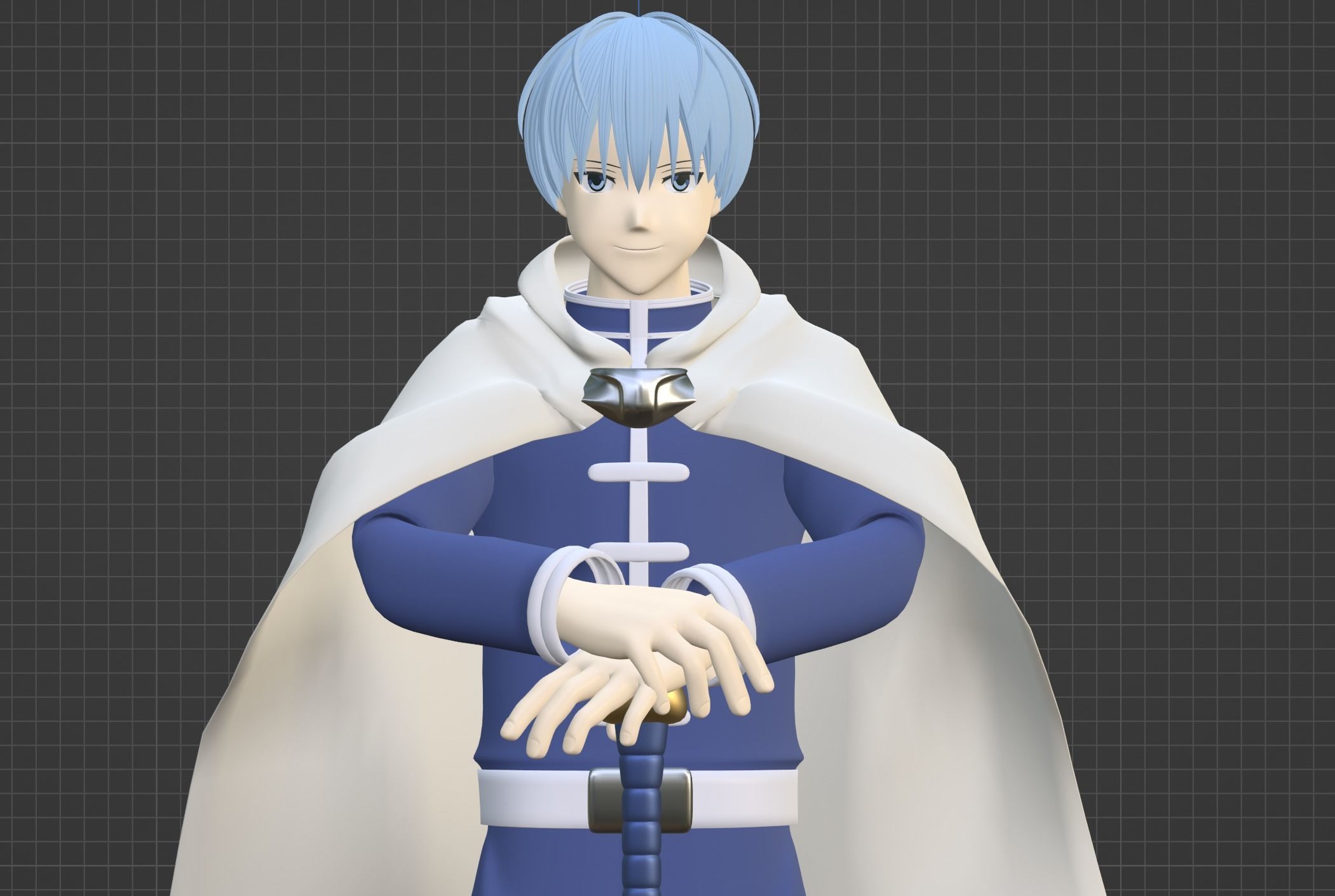 Himmel - Frieren Beyond Journey End 3D model_7