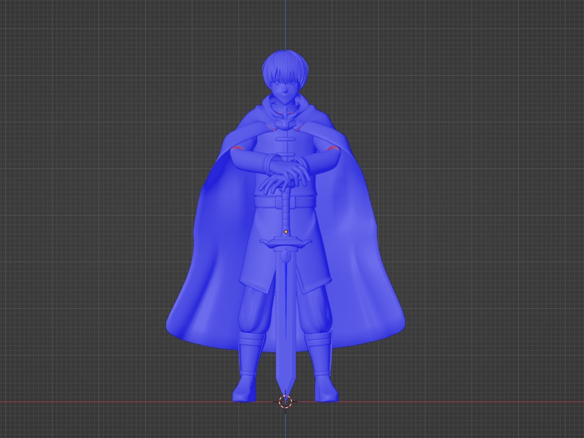 Himmel - Frieren Beyond Journey End 3D model_15