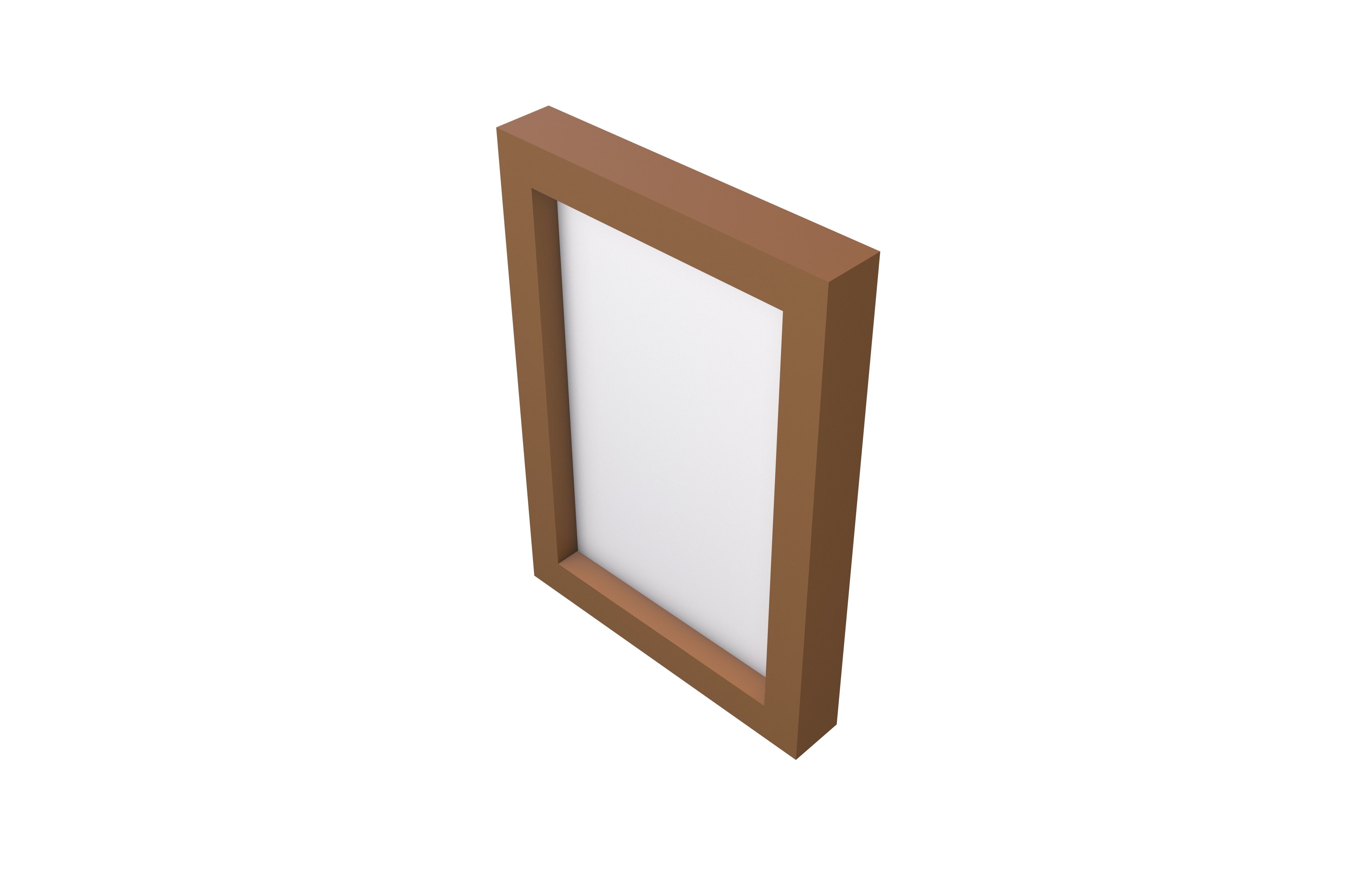 Wall Photo Frame v1 001 Low-poly 3D model_2