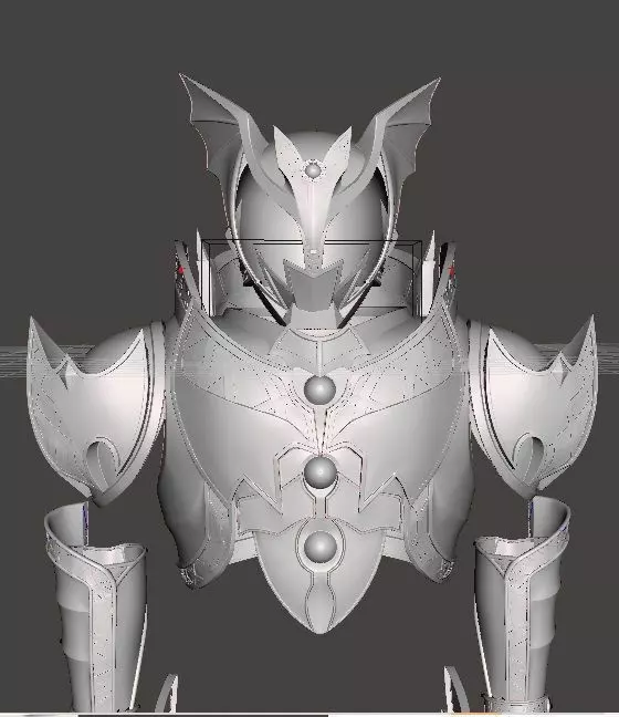 Kamen rider Dark kiva full cosplay armor helmet 3d print 3D print model_0