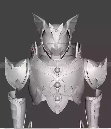 Kamen rider Dark kiva full cosplay armor helmet 3d print 3D print model