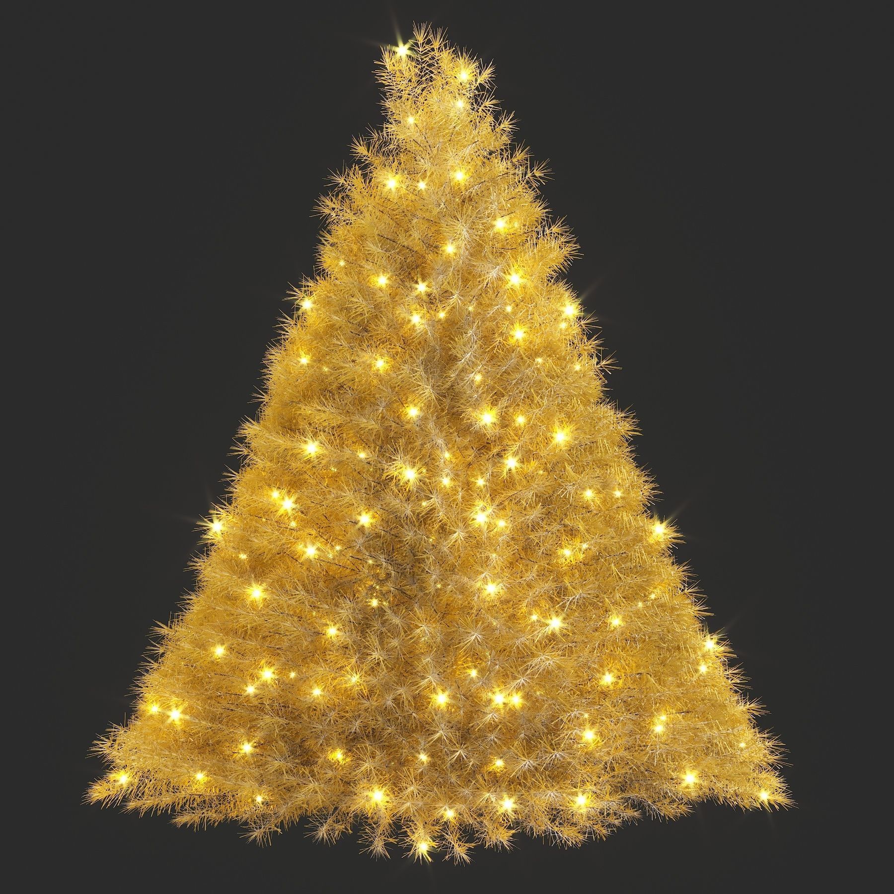 Christmas tree 3D model_1