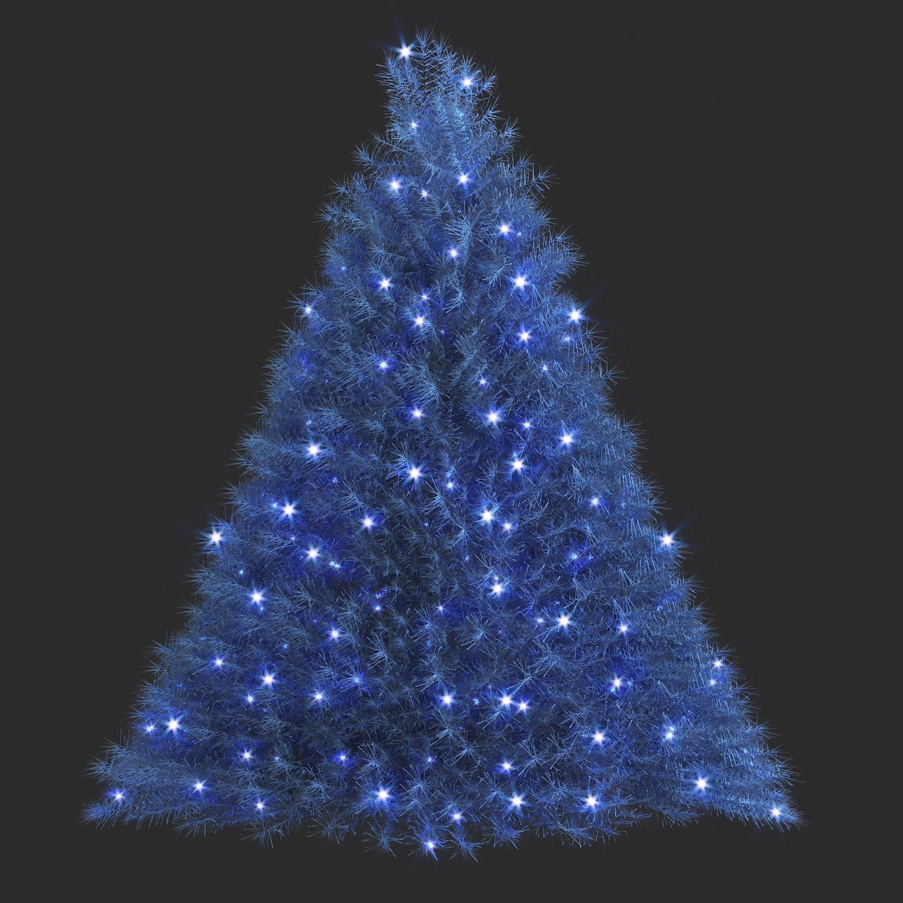 Christmas tree 3D model_6