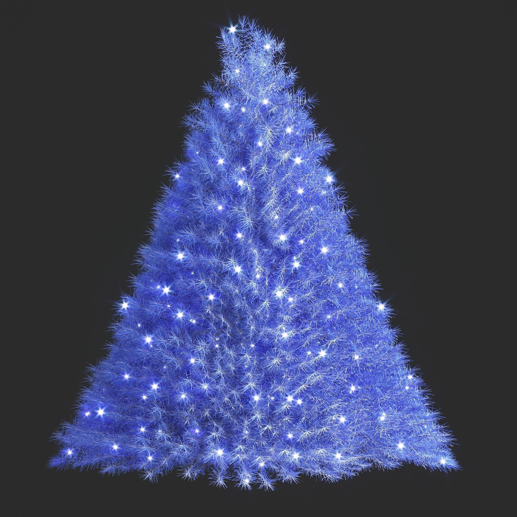 Christmas tree 3D model_3