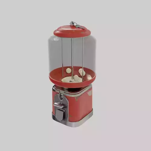 Gumball Vending Machine 3D model