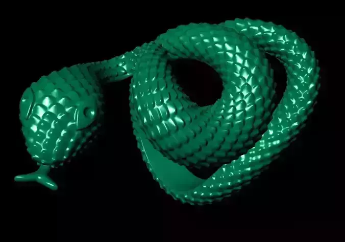snake ring