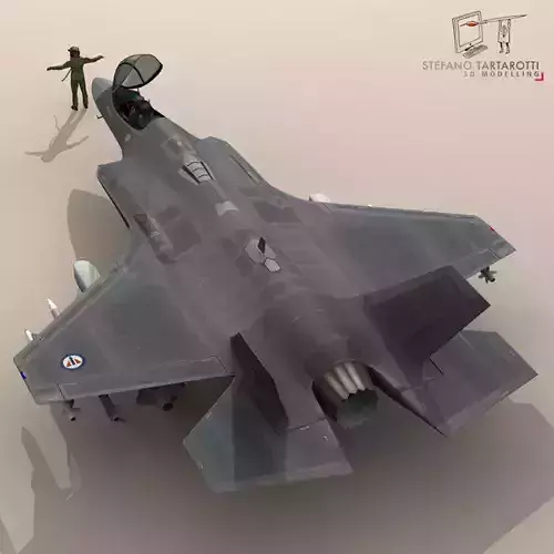 F35A - Royal Norwegian air force 3D model