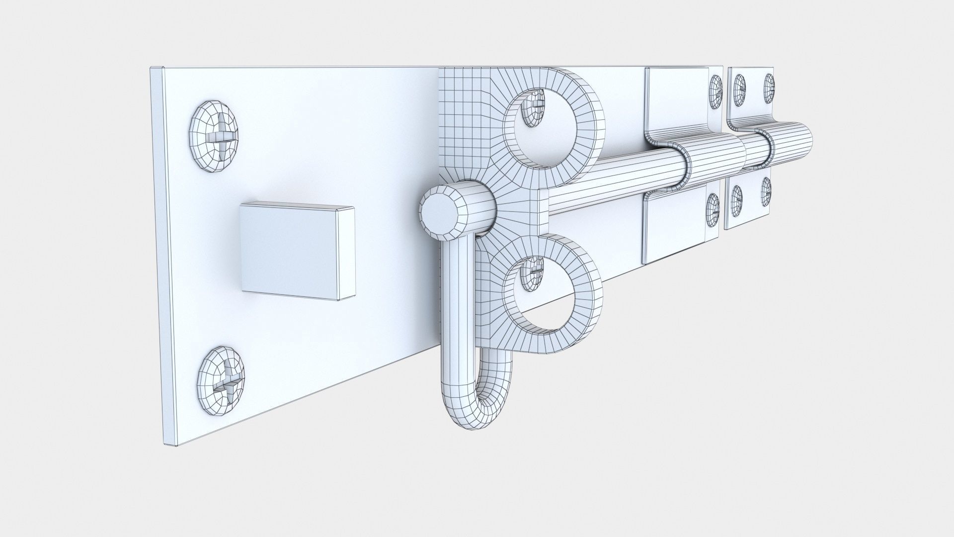 Gate Brenton Bolt 3D model_8