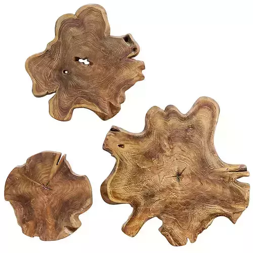 Uttermost Kalani wood wall panel