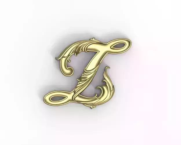 Letter Z floral