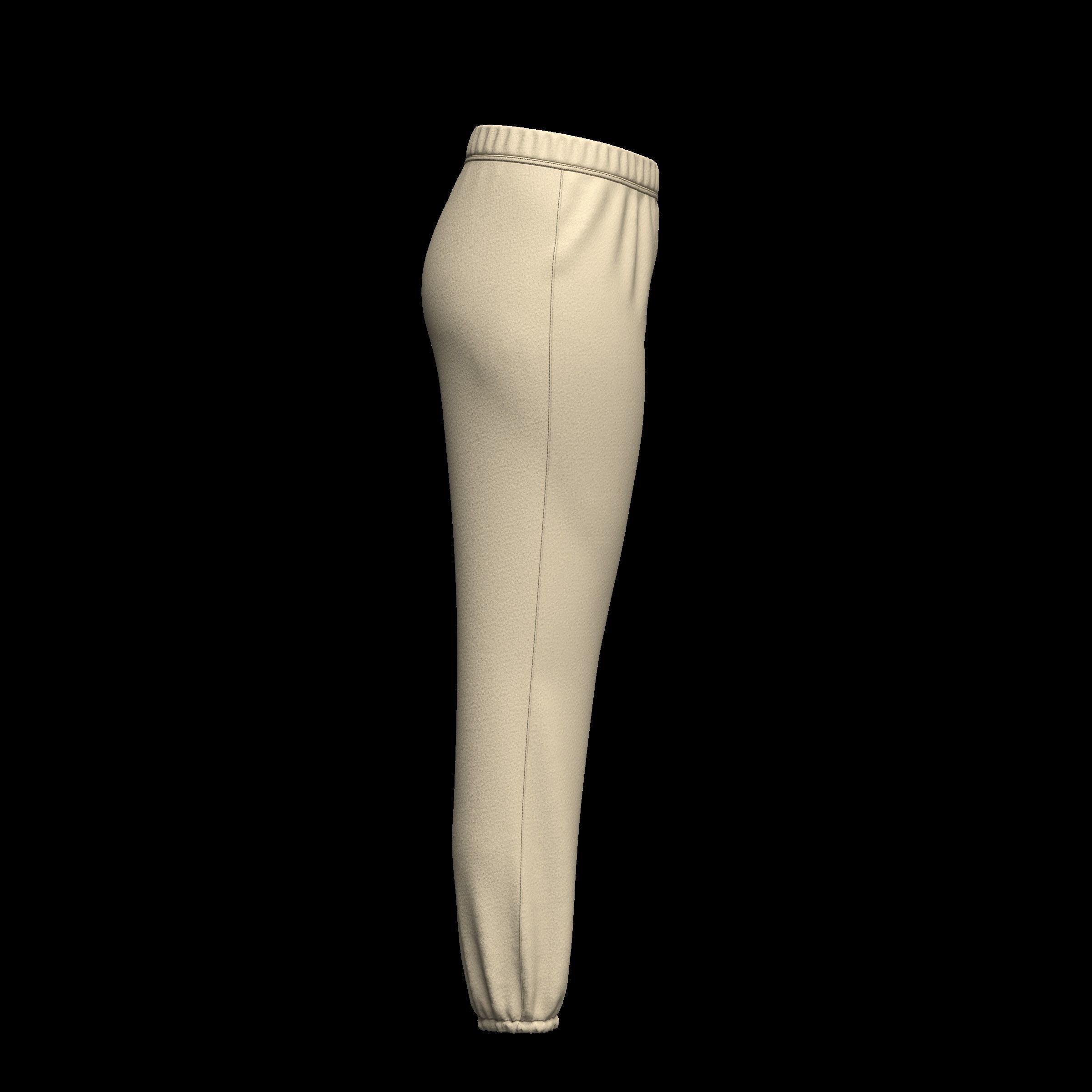 Track Pant 3d Model 3D model_10
