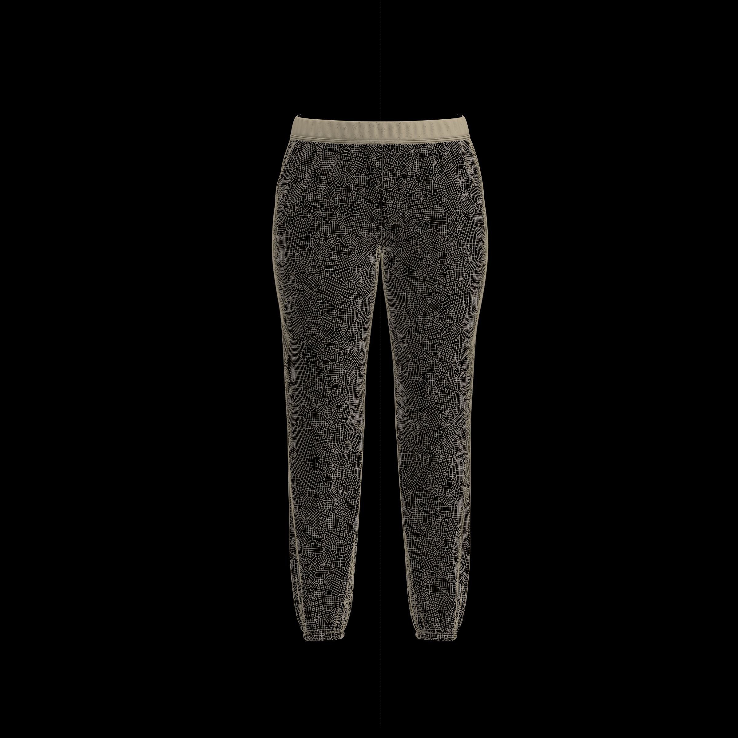 Track Pant 3d Model 3D model_4