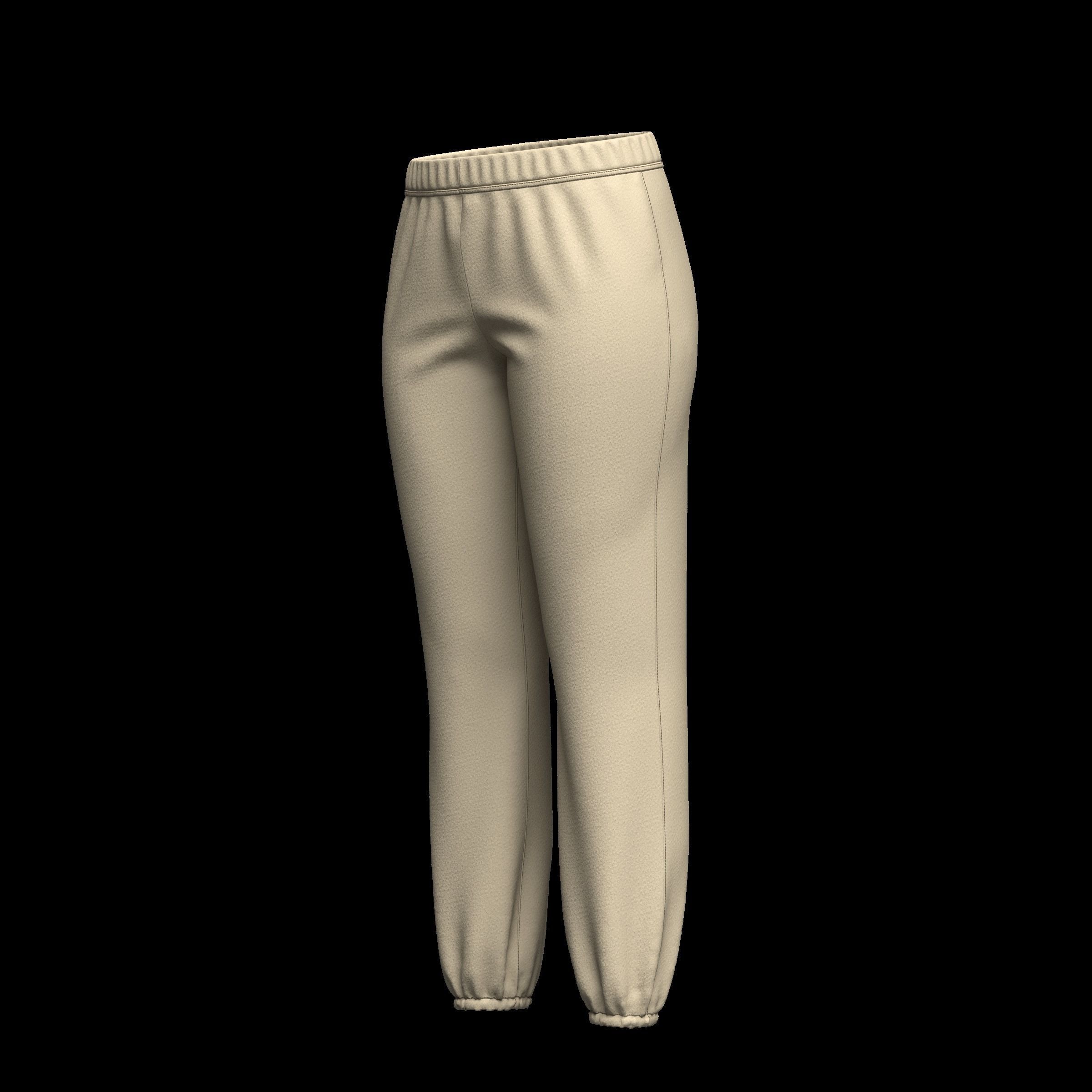 Track Pant 3d Model 3D model_7