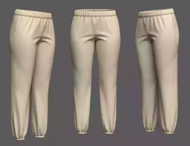 Track Pant 3d Model