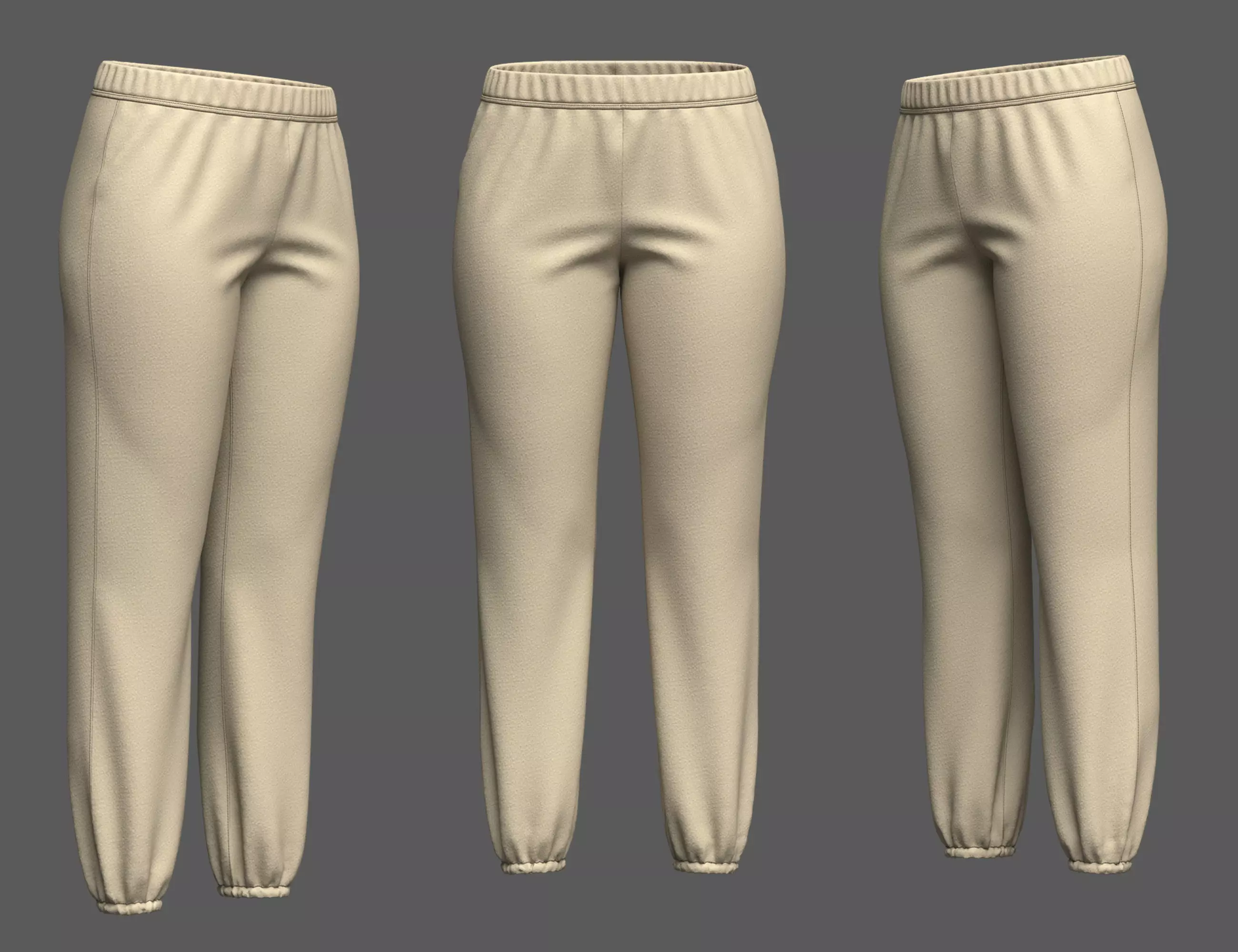 Track Pant 3d Model 3D model_0