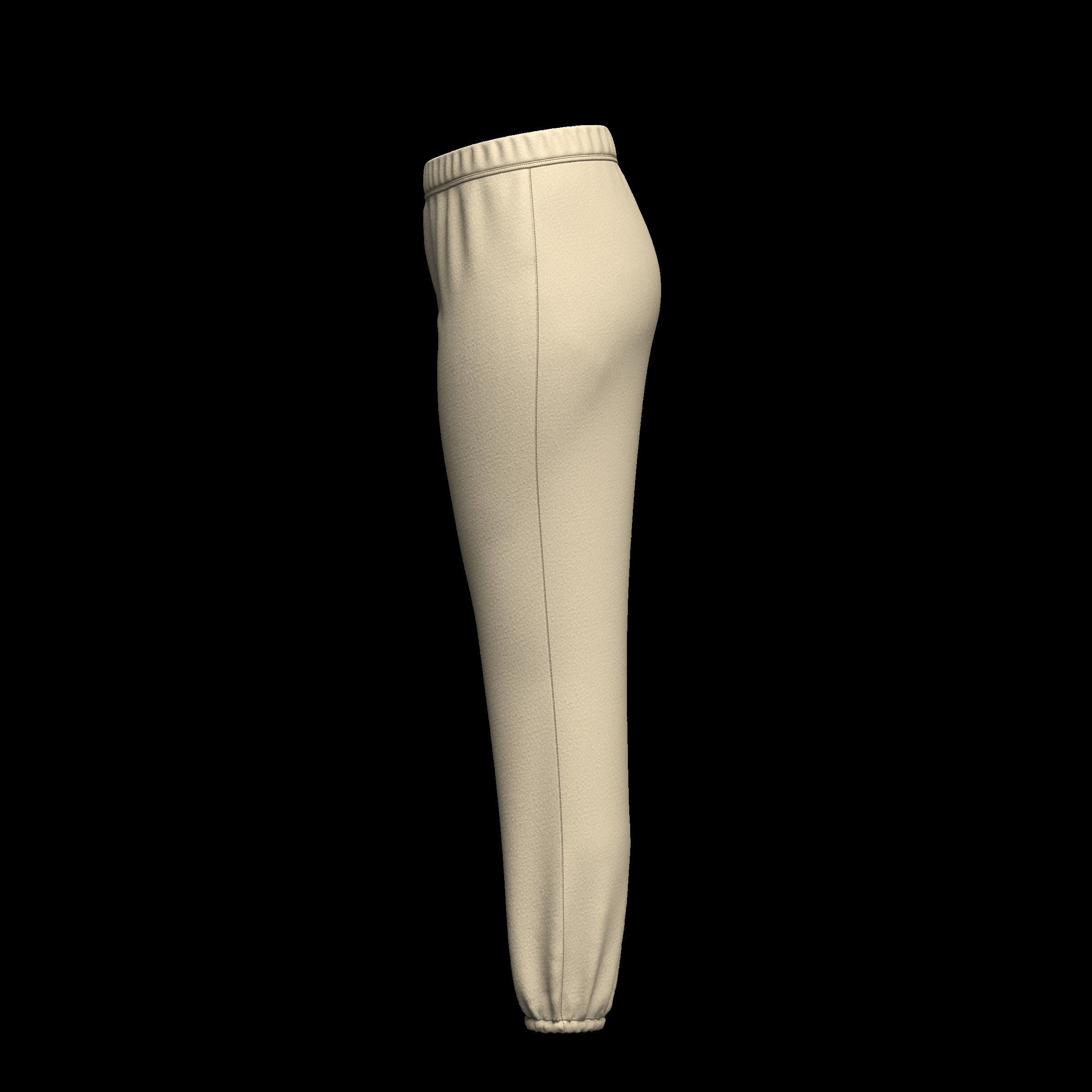 Track Pant 3d Model 3D model_11