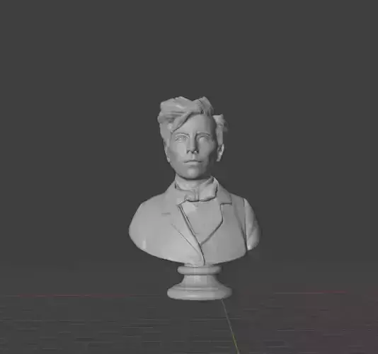 Arthur Rimbaud 3D print model