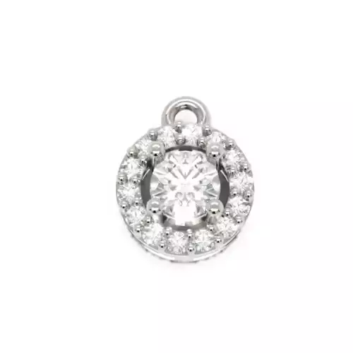 Diamond Pendant 3D-Printable Ornamental Jewelry Design 3D print model