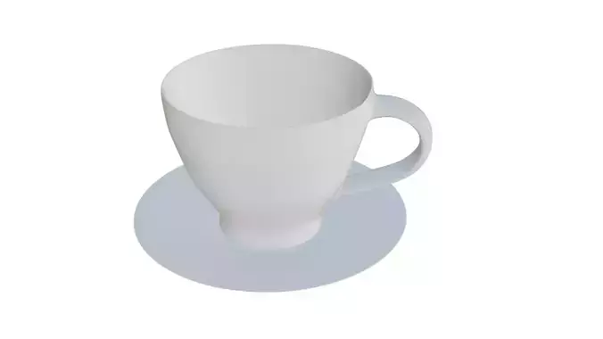 Tea Cup with Saucer 