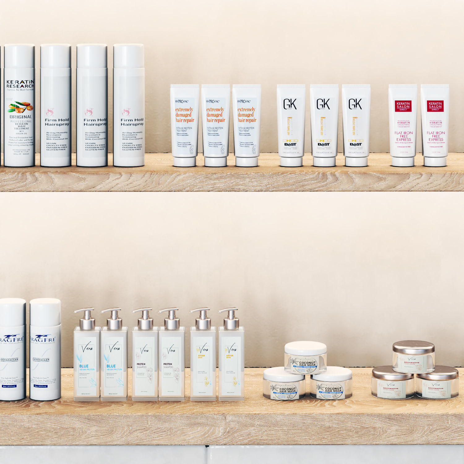 showcase 04 store stand Low-poly 3D model_6