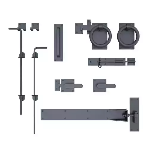 Gate Hardware Kit 3D model