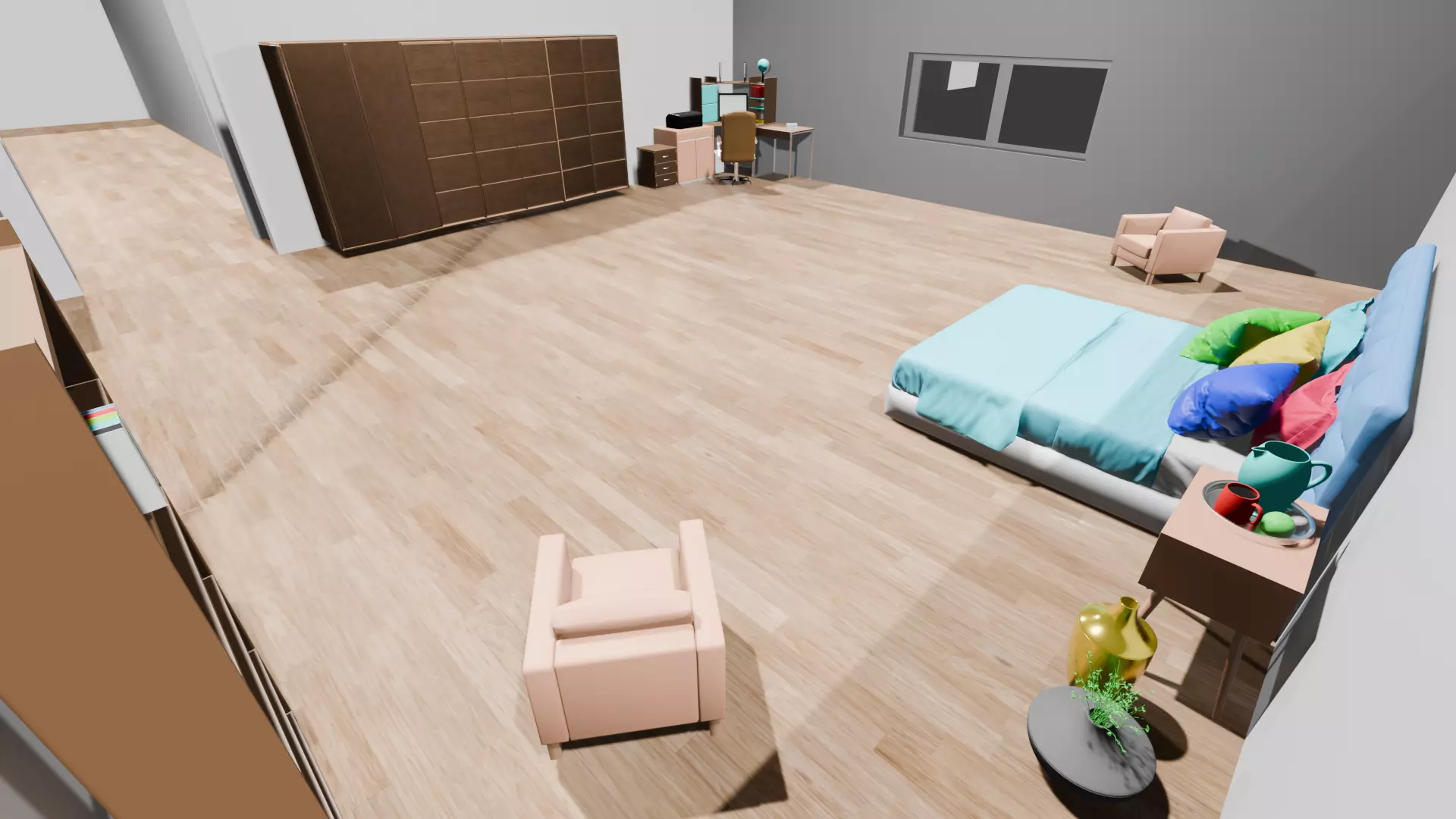 House and Inn Free 3D model