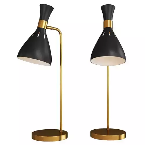 Joan 1 Light Table Lamp Low-poly 3D model