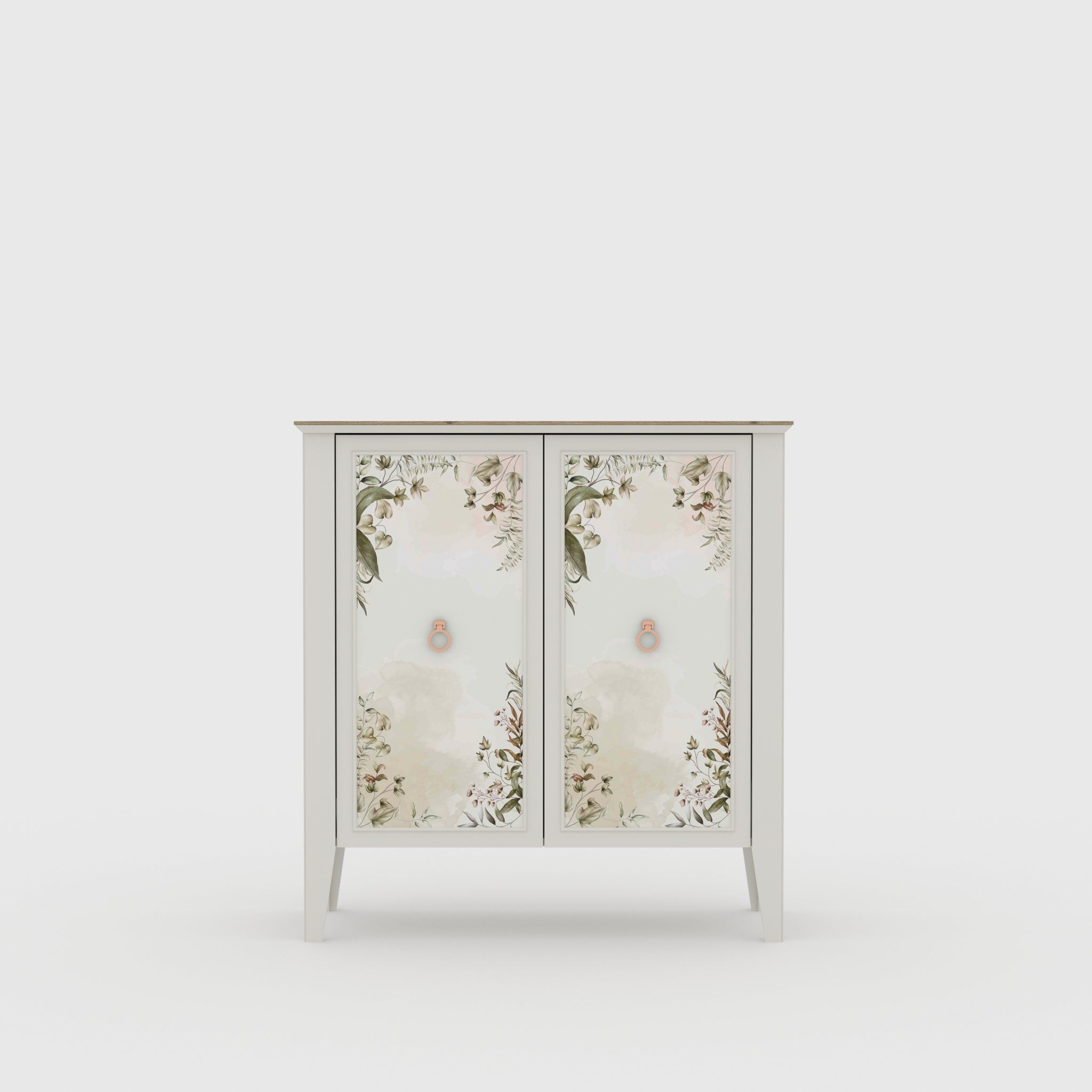 Paris Highboard Low-poly 3D model_3