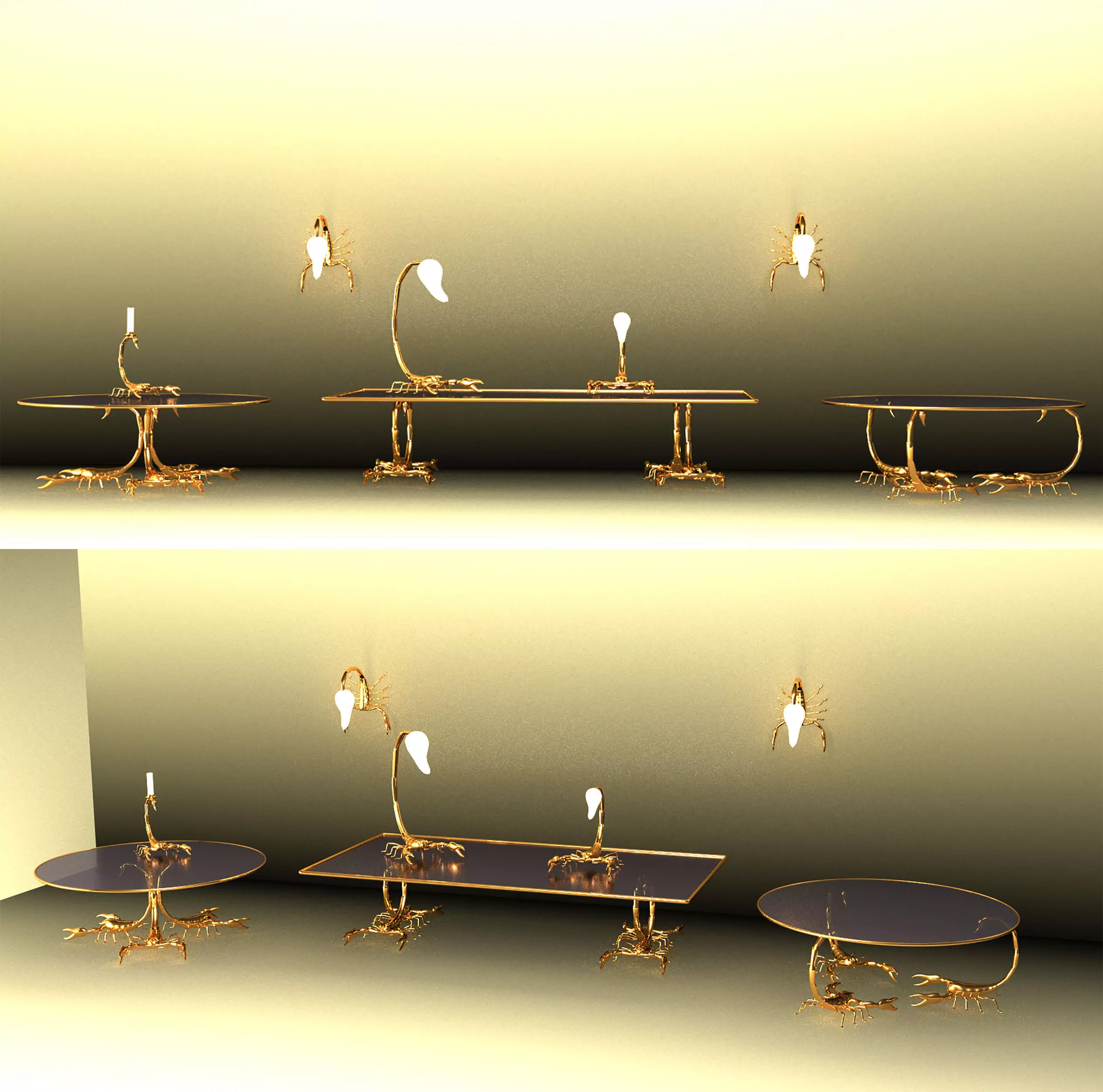 Scorpion style 3D Model Collection_0