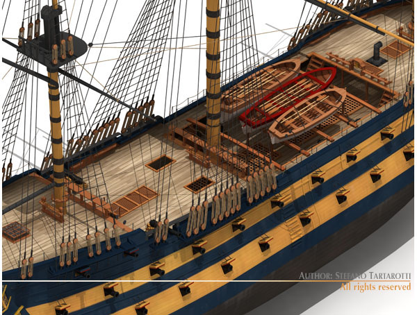 HMS Leopard 3D model_2