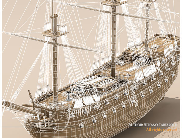 HMS Leopard 3D model_11