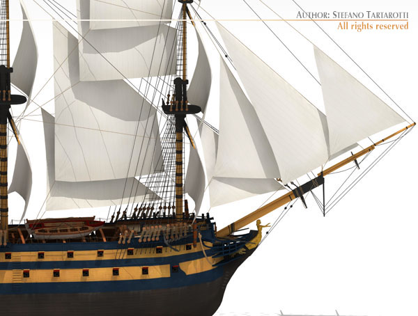 HMS Leopard 3D model_13