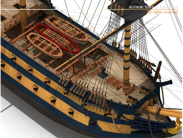 HMS Leopard 3D model_4