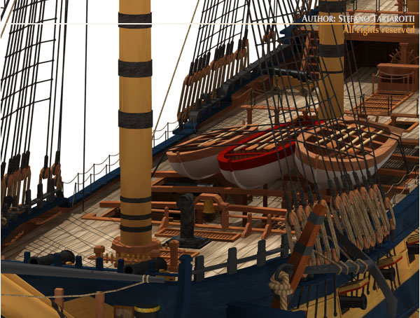 HMS Leopard 3D model_3