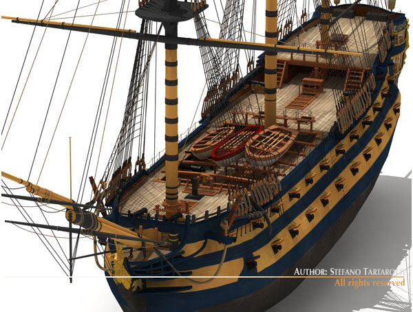 HMS Leopard 3D model_1