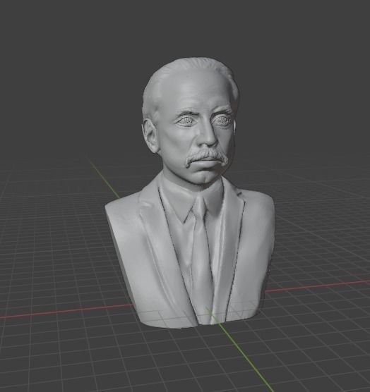Rainer Maria Rilke 3D print model_15