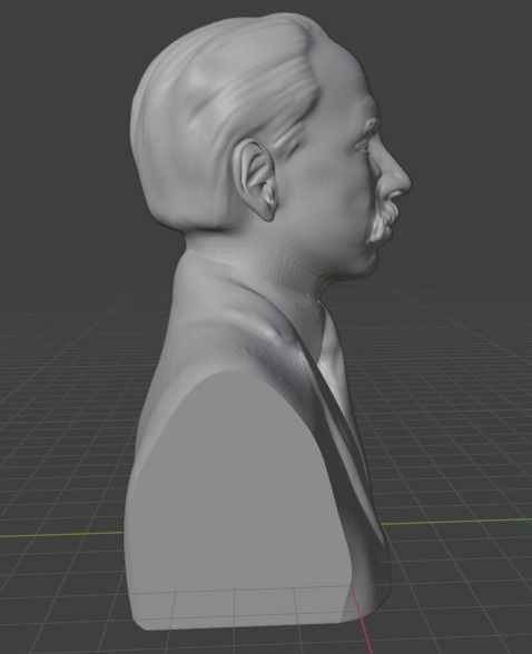 Rainer Maria Rilke 3D print model_3