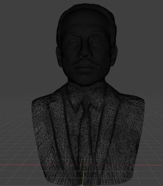 Rainer Maria Rilke 3D print model_12